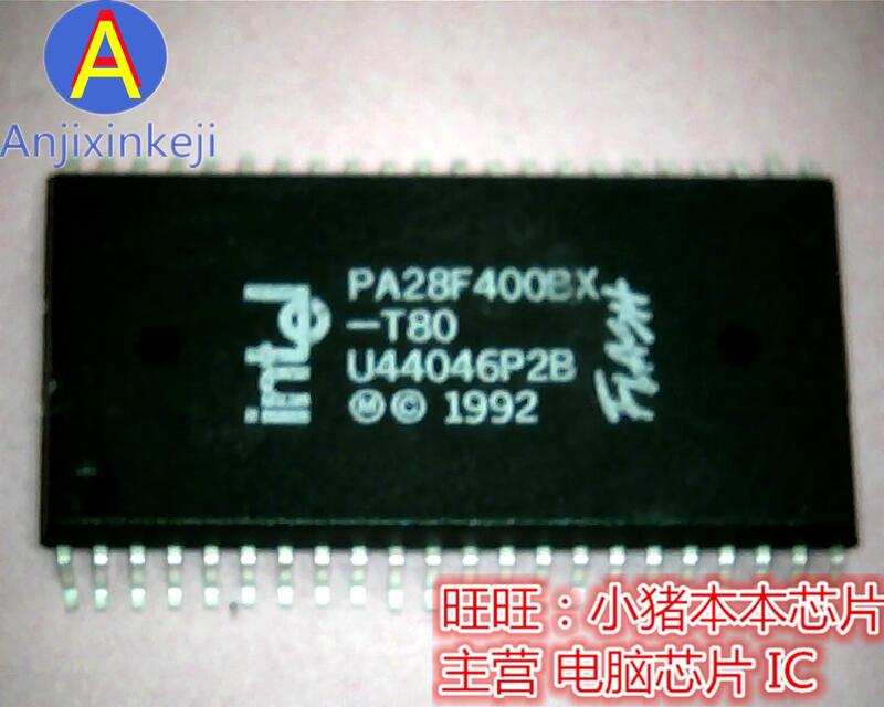 Piezas PA28F400BX PA28F400BX-T80, producto original de la mejor calidad, 5 PA28F400BX-TBO, 100%