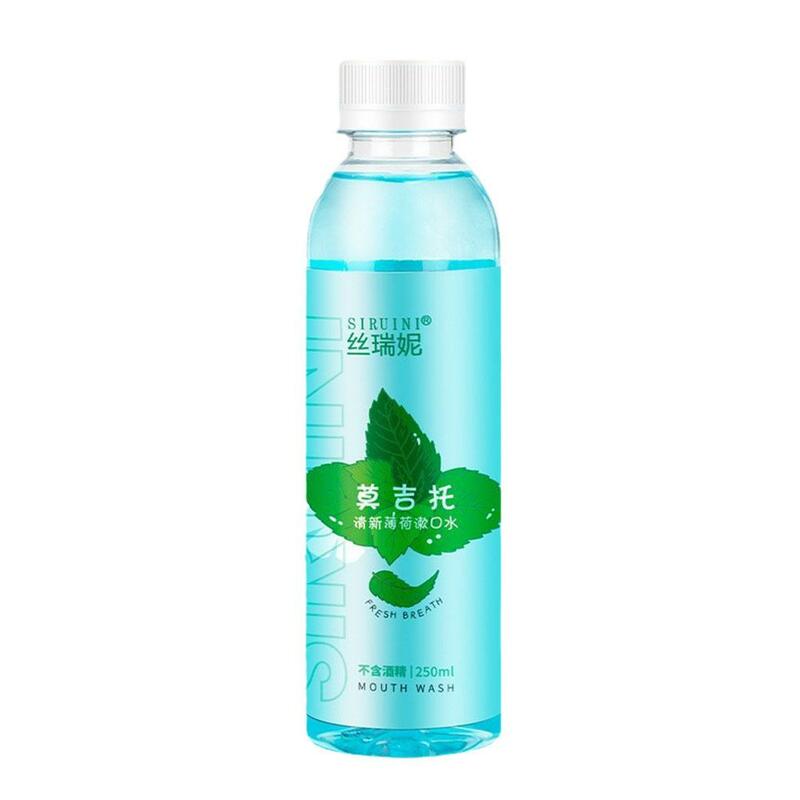 250ml Reing Mouthwash Gentle Cleansing Mint White Peach Stain Mouth Breath Teeth Care Oral Portable Mouthwash Re Q5n5