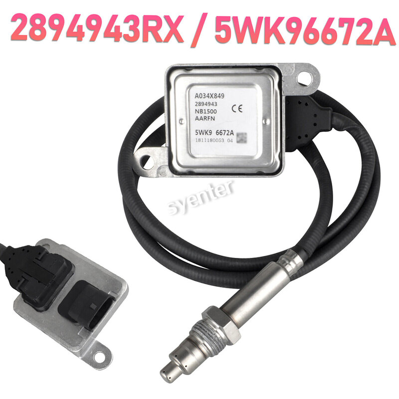Sensor de oxígeno y nitrógeno Noxing 5WK9 6672A, 2894943, 12V, piezas de automóviles