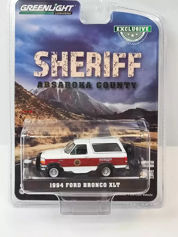 1:64 1994 Ford Bronco XLT pressofuso in lega di metallo modello di auto giocattoli per collezione regalo W1259