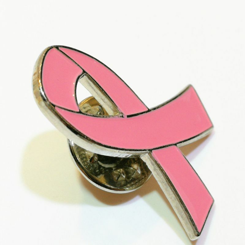 10 Pack Brust Krebs Awareness Revers Pins Rosa Hoffen Band Emaille Metall Legierung Brosche für Frauen Mädchen Social Event