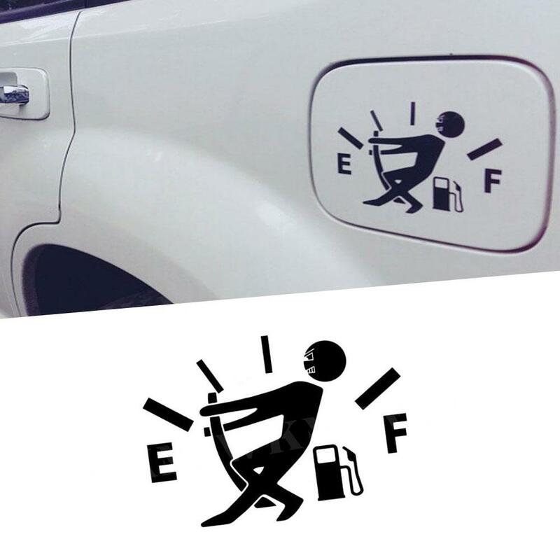 Funny Auto Stickers Pull Fuel Pointer Reflective Decal Car Styling For All Universal Tank Accessories One Per Set Car Sticker