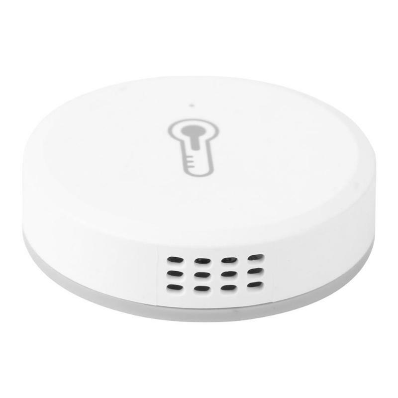 Sensor de temperatura y humedad Tuya Smart ZigBee 3,0, Escena Inteligente de seguridad en tiempo Real con la aplicación Smart Life, funciona con Alexa Home