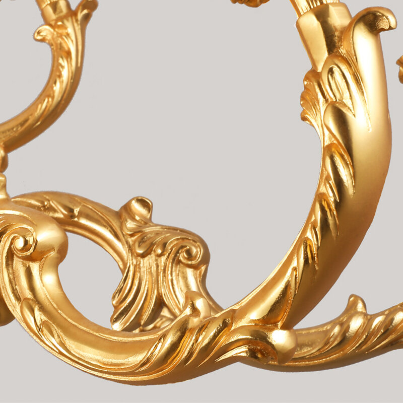 Профессионально изготовленная французская антикварная Роскошная Золотая декоративная латунная люстра XUANZHAO для ресторана гостиной, гостиницы, европейский стиль