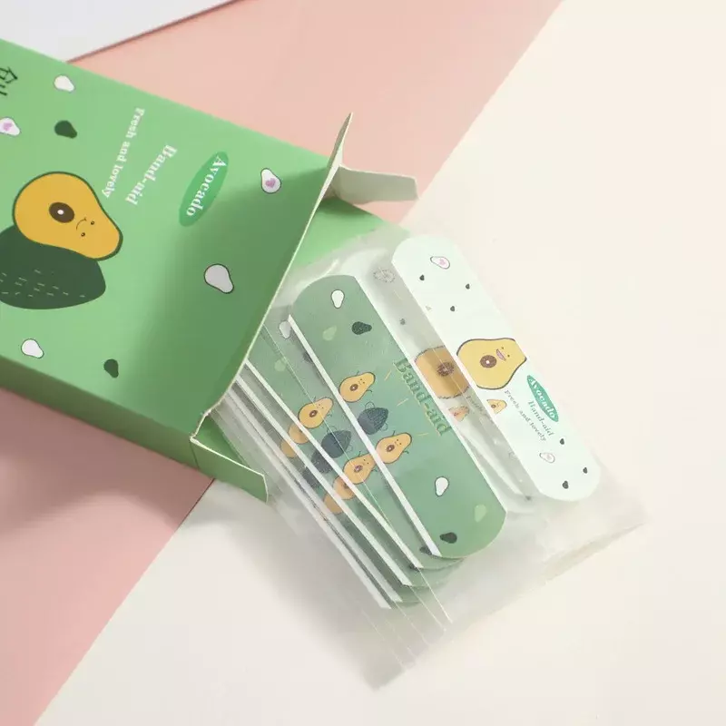 20 pz/scatola Cartoon Band Aid per strisce di pronto soccorso cerotti per medicazione per ferite bambini bambini Patch per la pelle bende adesive pied plast