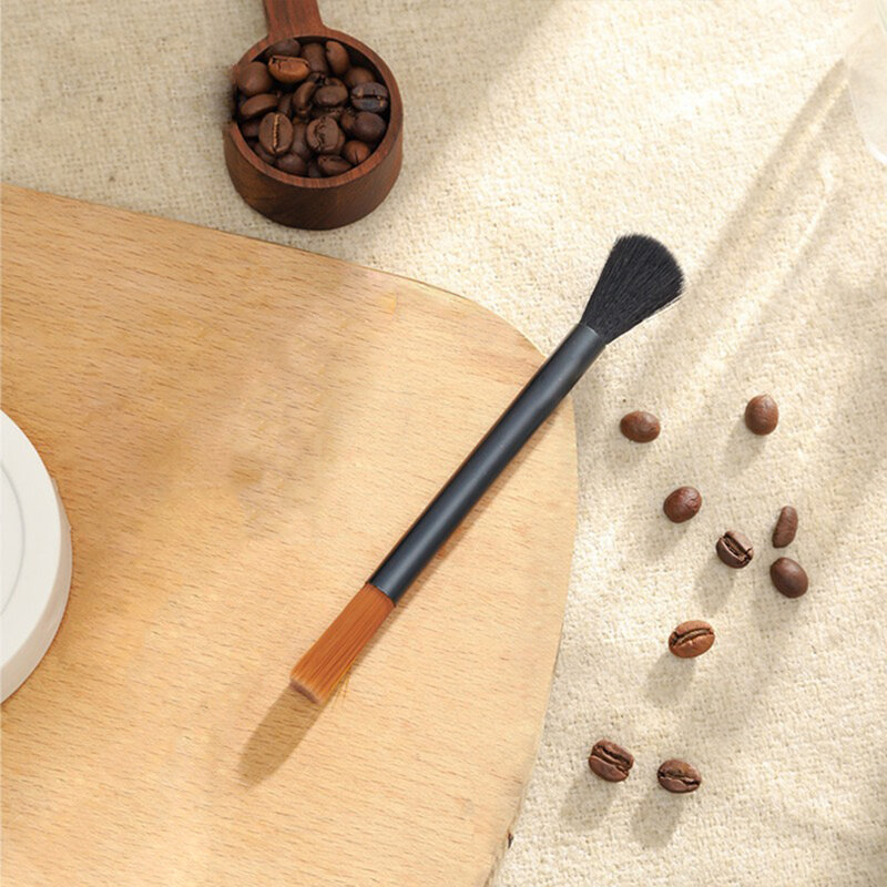 Coffee Brush Grinder Cleaning Brush Coffee Powder Cleaning Brush Brewing Head Brush Set Coffee Sweeping Brush Barista Tools