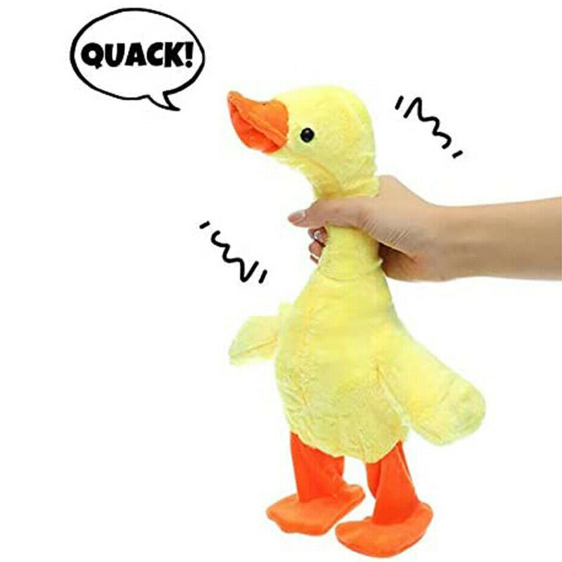 Talking Singing And Walking Duck Toy Interesting Cute Duck Shaped