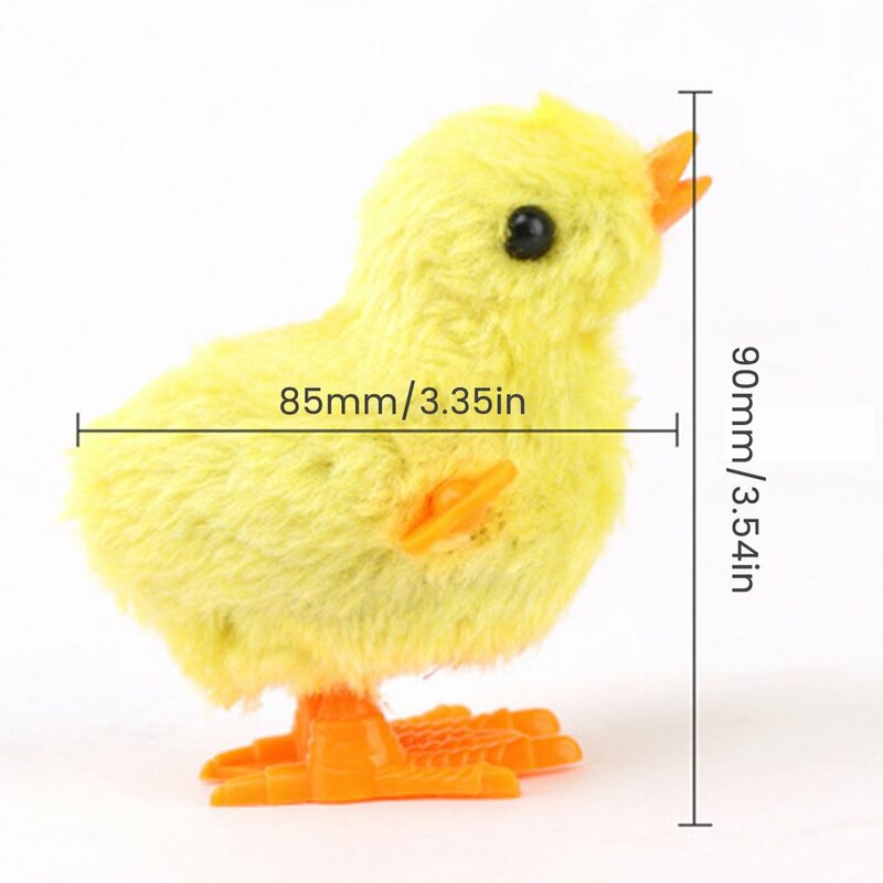 1 Pcs Baby Funny Kids Toys Spring Clockwork Toy casuale Mini Pull Back Jumping Bunny/pulcino Wind Up Toys for Children