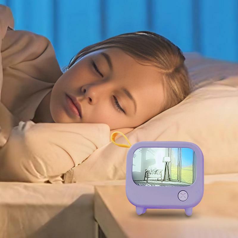 Obraz telewizyjny lampka nocna z USB LED lampa akumulatorowa słodka lampka nocna ozdoba na biurko dekoracja domu prezent urodzinowy dla dzieci