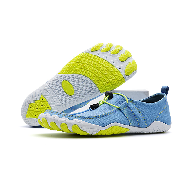Sepatu Aqua Air Renang Baru Sepatu Camping Pantai Pria Wanita Uniseks Dewasa Sneakers Antiselip untuk Pencinta Jalan Kaki Lembut Flat Akua