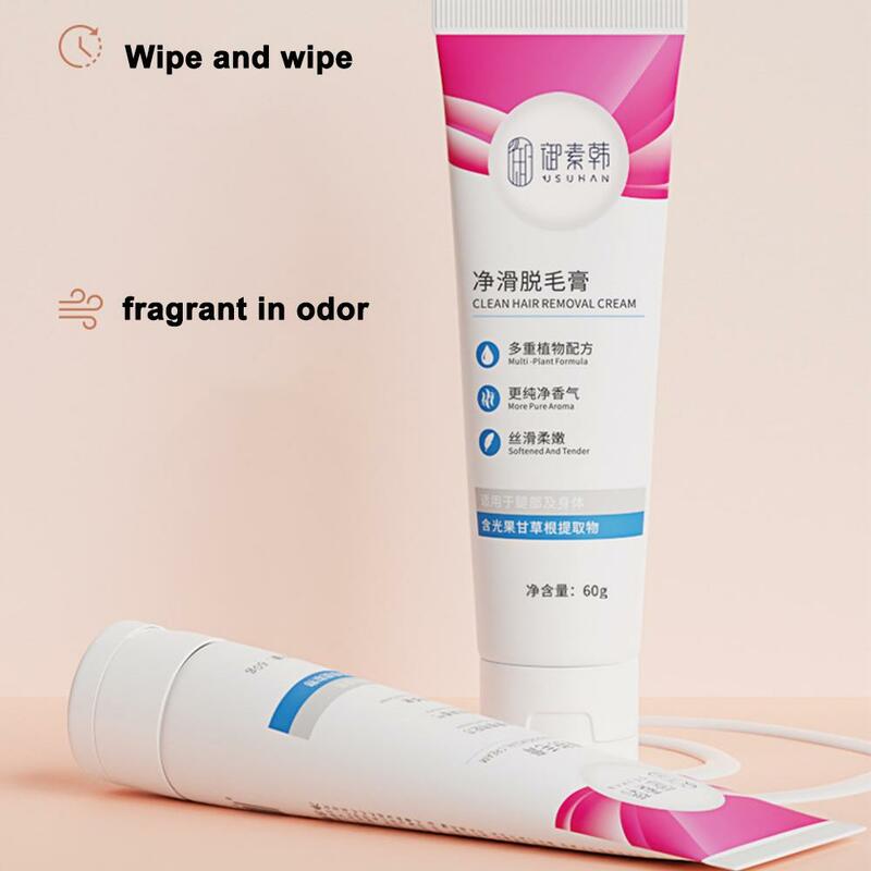 Fast Hair Removal Cream Painless Chest Hair Legs Arms Skin Armpit Beard Nourishes Body Beauty Remove Cream Permanent Depila L2f1