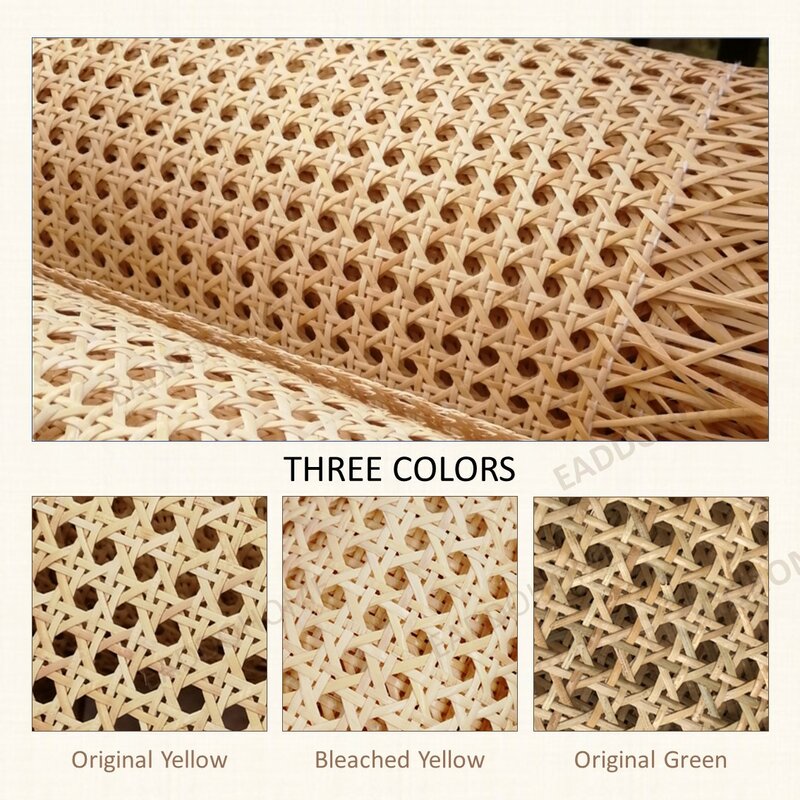 40Cm/45Cm Breed Riet Singels Real Indonesië Natuurlijke Rotan Rotan Materiaal Meubilair Voor Stoel Tafel Sofa Bed