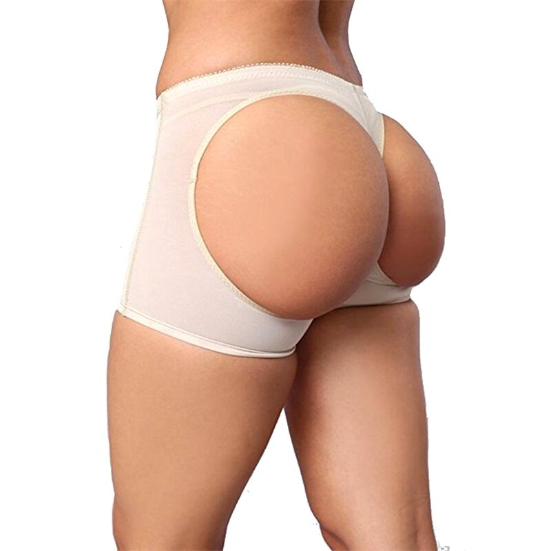 Butt Lifter Shaper กางเกงกางเกงขาสั้น Butt Lift ชุดชั้นในกางเกง Body Shaper เซ็กซี่ Push Up กางเกงก้นเปิด Hip booty