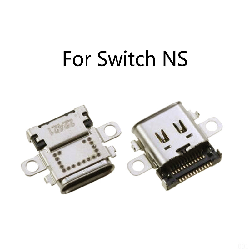 Para Switch Lite Console Conector De Alimentação Tipo-C Carregador Tomada Jack Para NS Switch OLED Porta De Carregamento USB