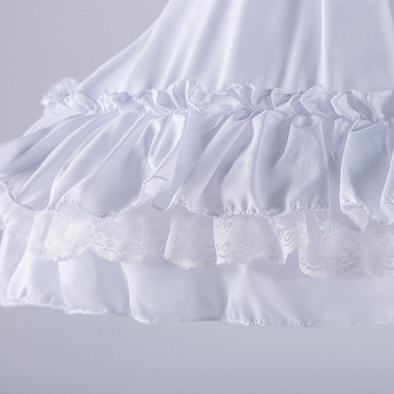 Косплей кринолин Лолита регулируемое жесткое Кармен комбинированное платье Мягкая юбка для девочки