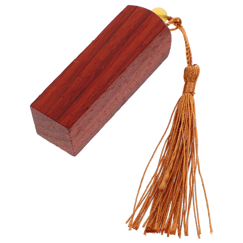 Nome chinês selo madeira carimbo, material para fornecimento