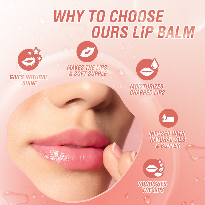 O.TW O.O Lip Balm Cores Ever-changing Lips Plumper Oil Hidratante de Longa Duração Com Cera de Abelha Natural Lip Gloss Makeup Lip Care