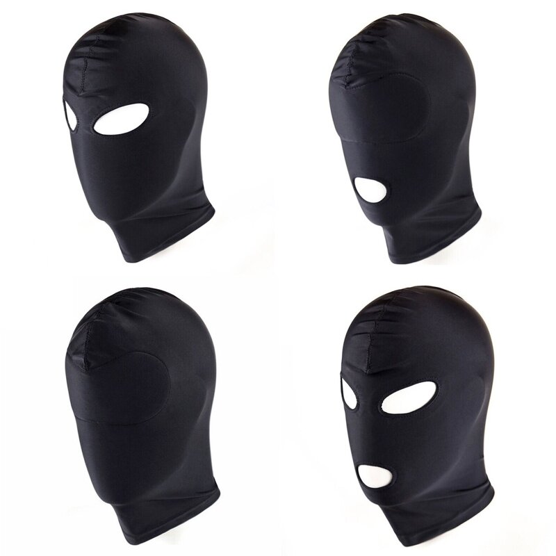 Máscara juego rol para adultos, gorro ladrón, antiterrorista, 3 agujeros