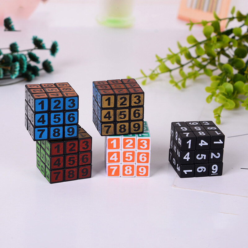 Mágico sudoku cubo digital 3x3x3 profissional 3x3 velocidade cubo número quebra-cabeça brinquedos educativos para crianças adultos crianças presentes