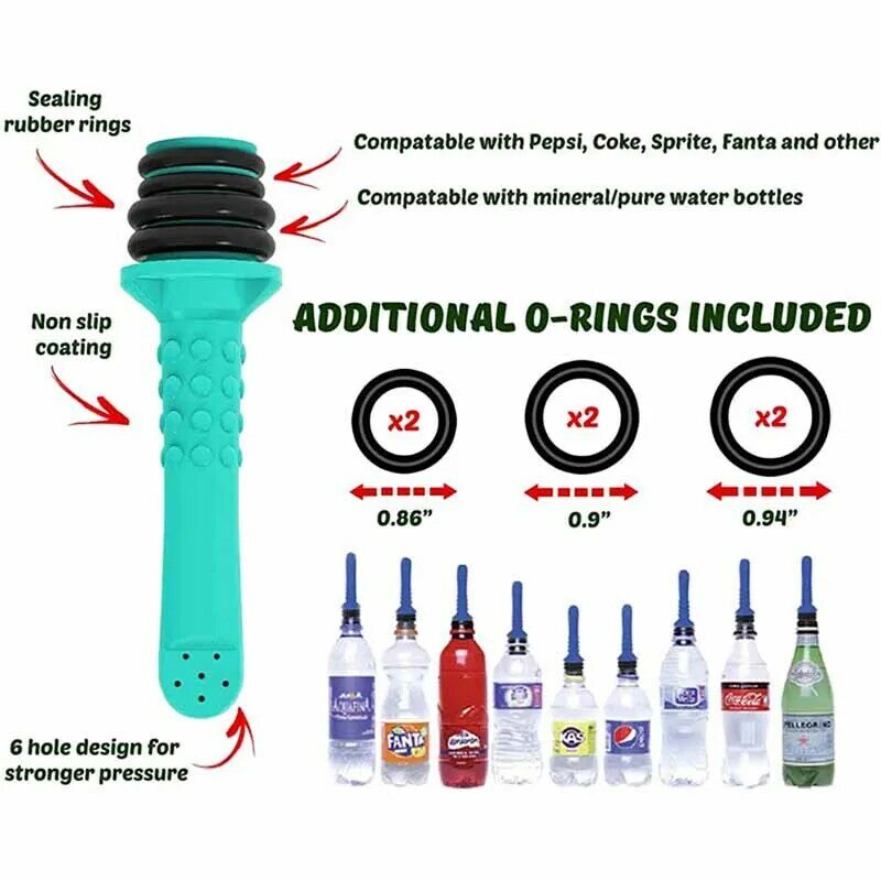 Handhald Portable Peri Bottle Travel Bidet Compatible with 21-25cm Bottles Personal Hygiene Care Shattaf Water Spray