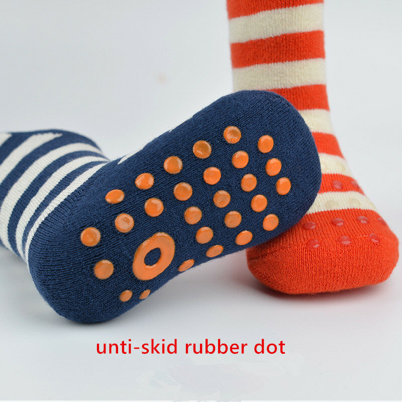 Плюшевые утепленные детские колготки для защиты колен противоскользящие детские носки для ползания носки для ходунов детские носки для пола