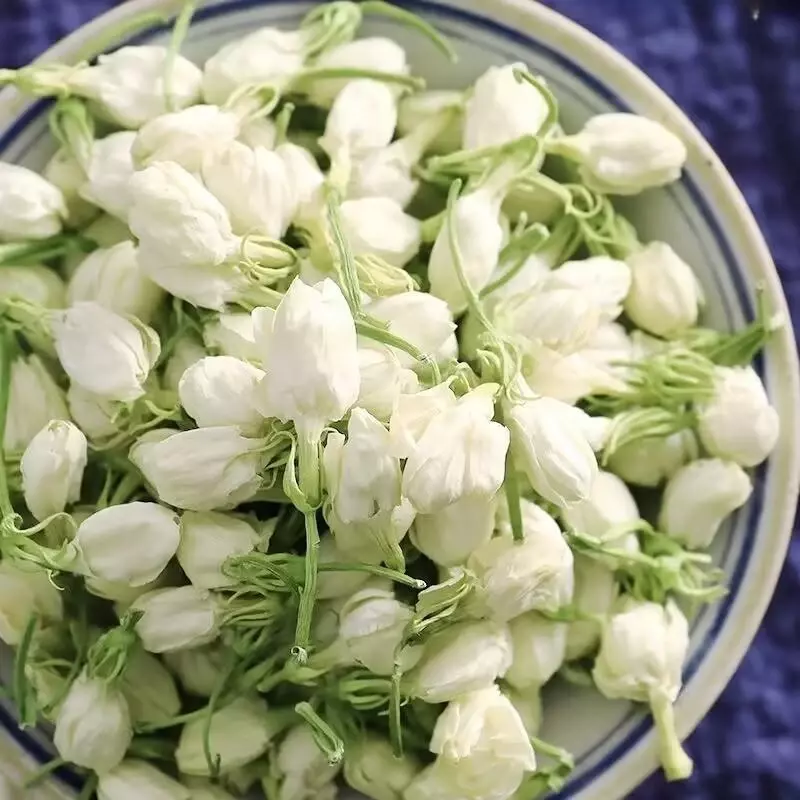 Großhandel natürliche Jasmin knospen getrocknete Blumen Milch getränk Dessert kuchen essbare Back zutaten Eis werkzeuge