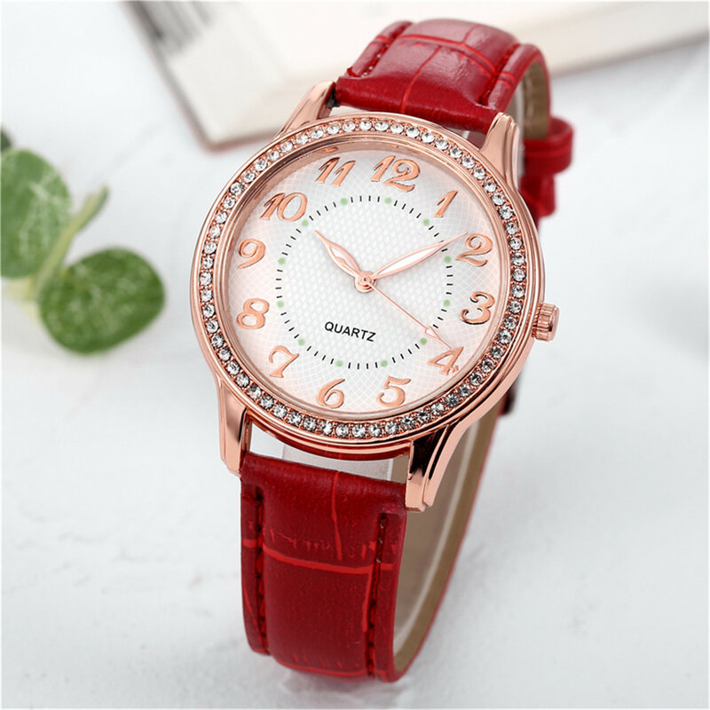 الفاخرة كوارتز ساعة اليد الإناث السيدات الماس الفاخرة حزام ساعة ساعة عصرية بسيطة نمط كوارتز ساعة اليد Reloj Mujer