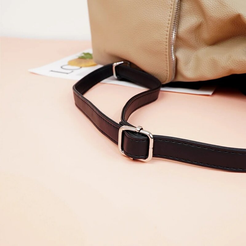 Ransel kapasitas besar mode ransel kuliah tahan air ransel bepergian wanita trendi tas buku tas ibu bayi
