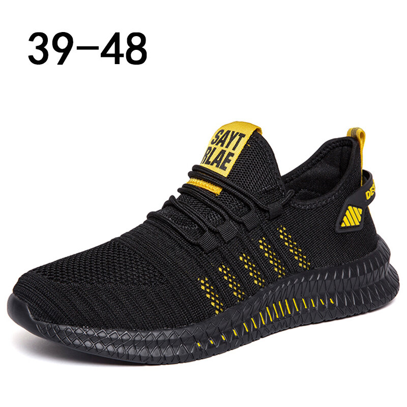 Легкие мужские кроссовки для бега Damyuan, дышащая мужская спортивная обувь 48, удобные модные мужские кроссовки 47, повседневная обувь большого размера