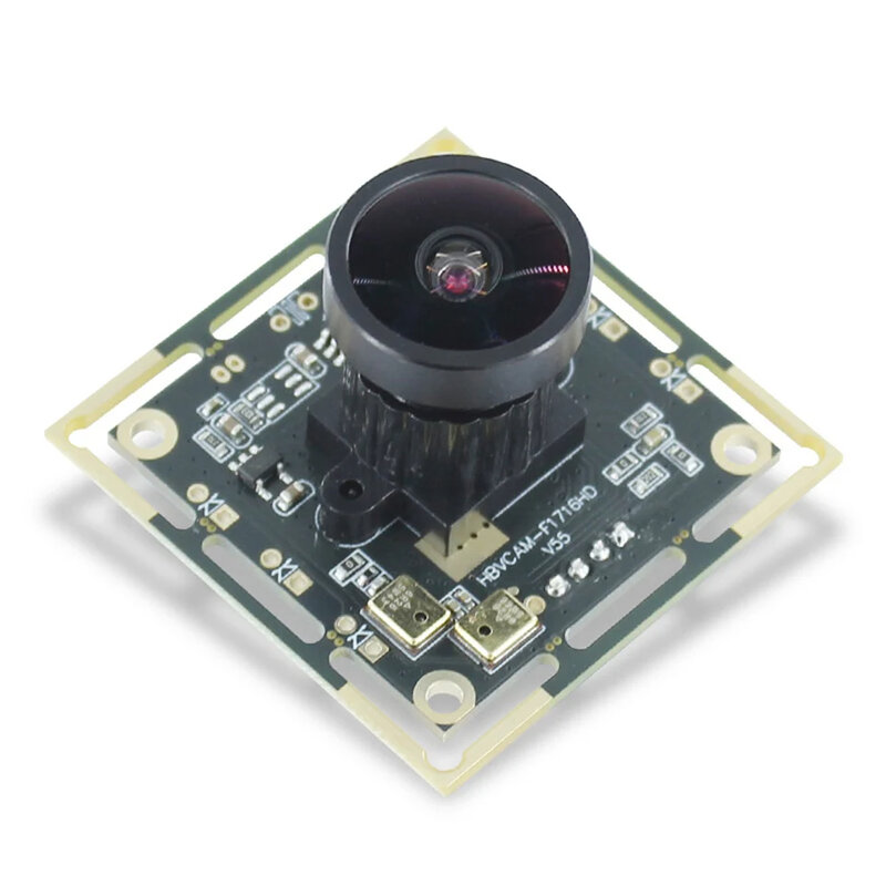 Modulo videocamera USB 1080P OV2710 2MP obiettivo grandangolare da 130 gradi messa a fuoco manuale microfono integrato scheda Webcam MJPEG/YUY2