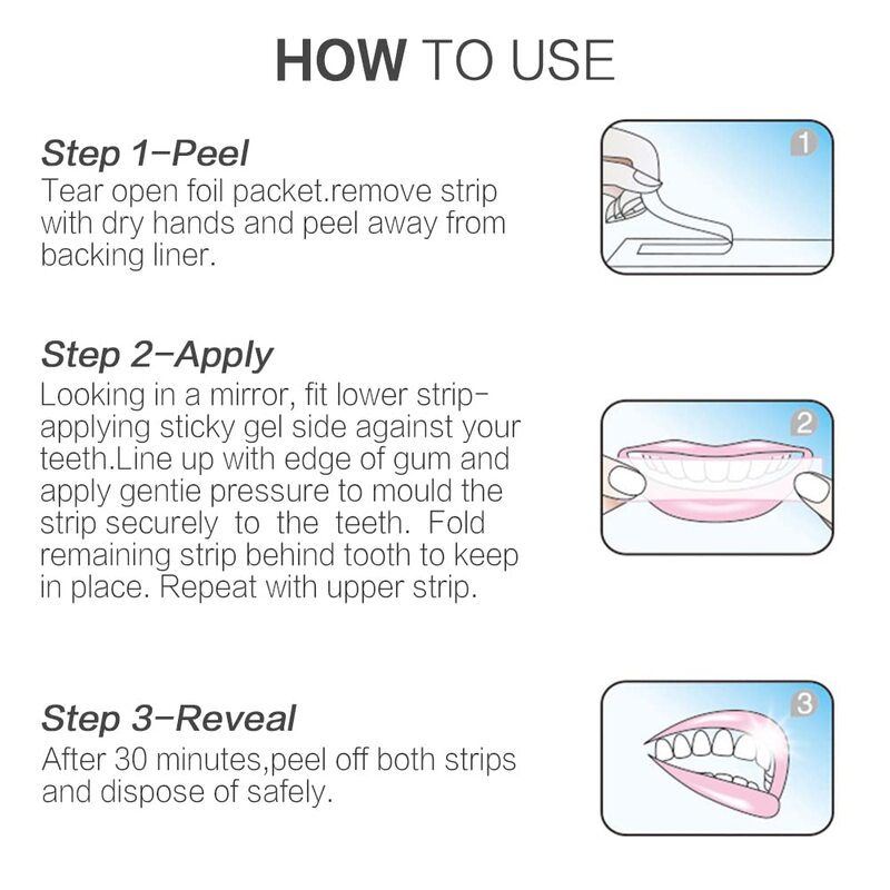 28Pcs/กล่องฟอกสีฟันแถบถ่านไม้ไผ่ฟันคราบ Oral Hygiene Care ทันตกรรม Shade ชุดฟอกสีขาวเครื่องมือ