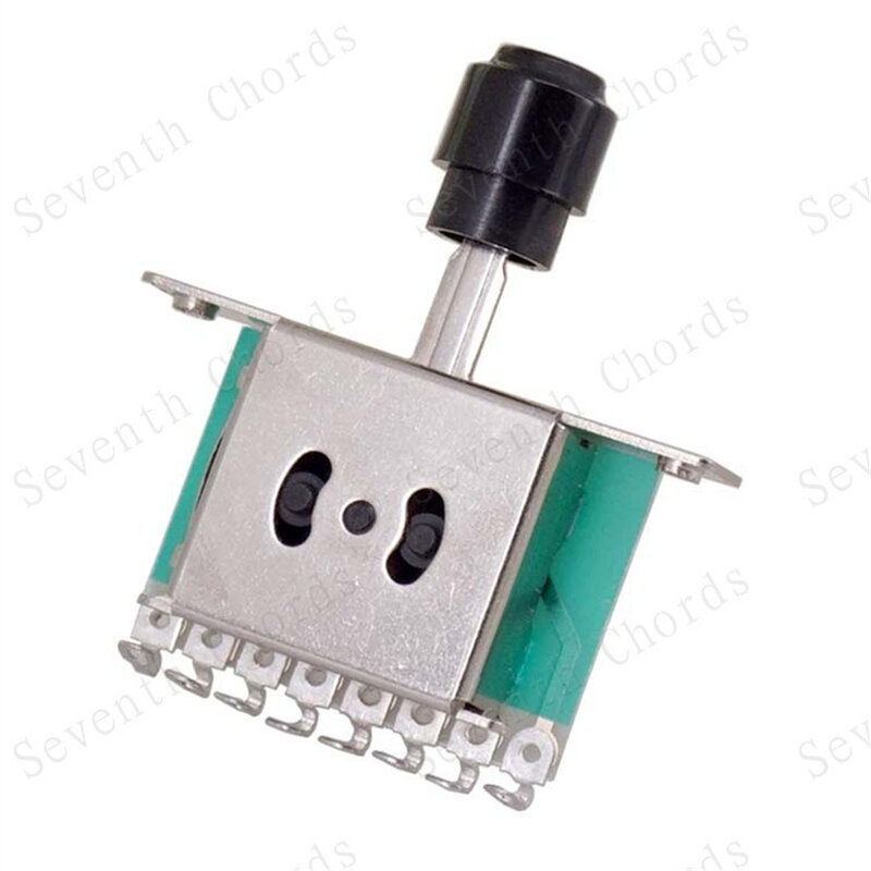 Guitar Switch Shift Switch Durable Zinc Alloy 5 Way Pickup Selector Switch for Electric Guitar Knob Styles