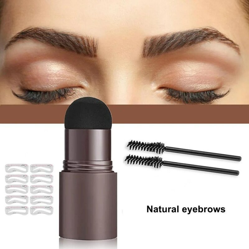 Make-up-Produkte Augenbrauen stempel Shaping Kit Set Maquiagem Haaransatz verbessern Make-up für Frauen Ground Eil Maquill age Femme