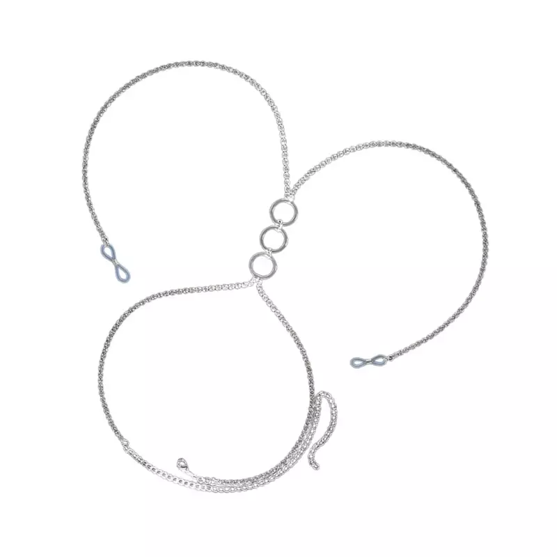Breast Chain Choker Sexy Costume Metallic Jewelry Chain and Blingbling Photo Props Jewelry Accessories for Women