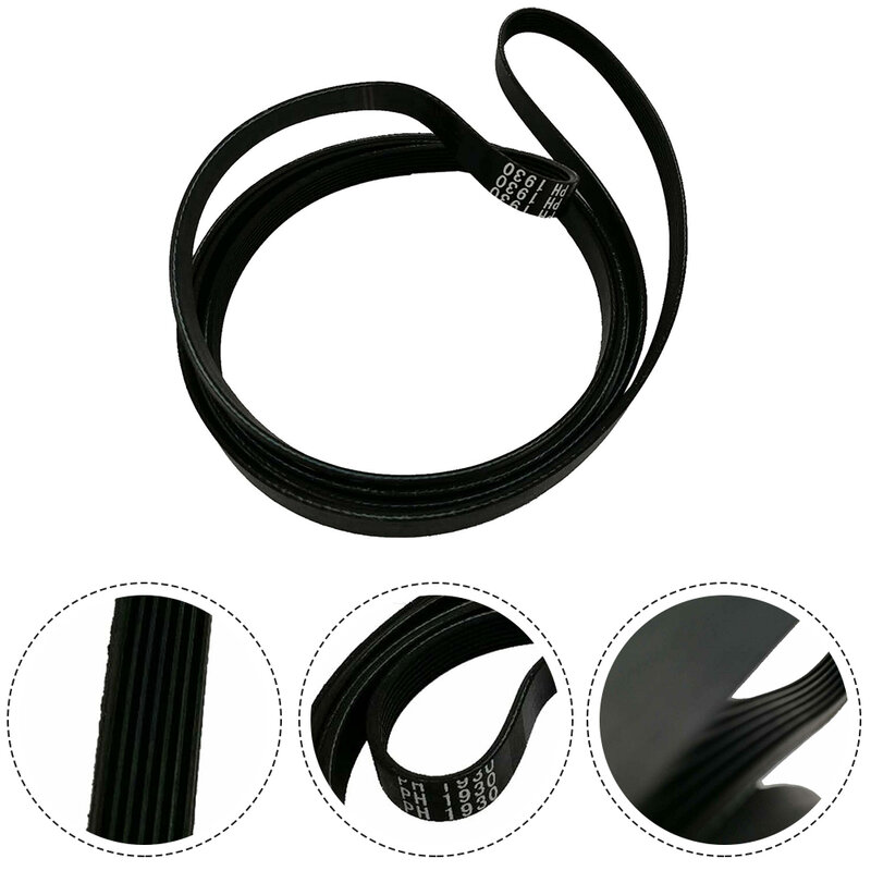 Durable Belt Type H 0198-300-011 1x 7PH1930 Accessories Black Drive Belt For 0198300011 Replacement Spare Parts