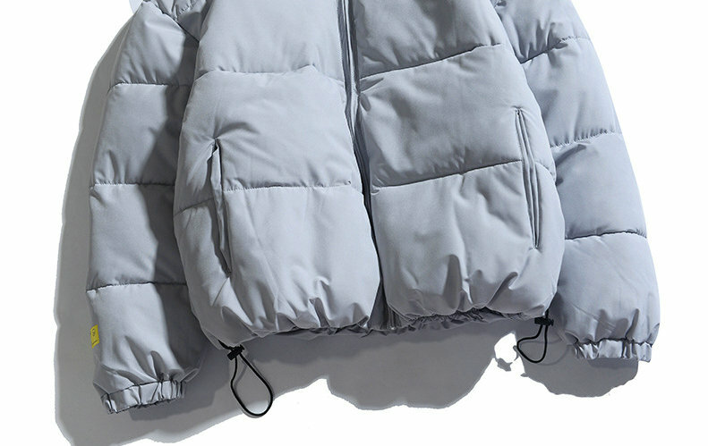 Abrigo de algodón para hombre, Parkas cálidas, ropa de calle, chaquetas ajustadas, Abrigo acolchado a prueba de viento, ropa de invierno, 2021