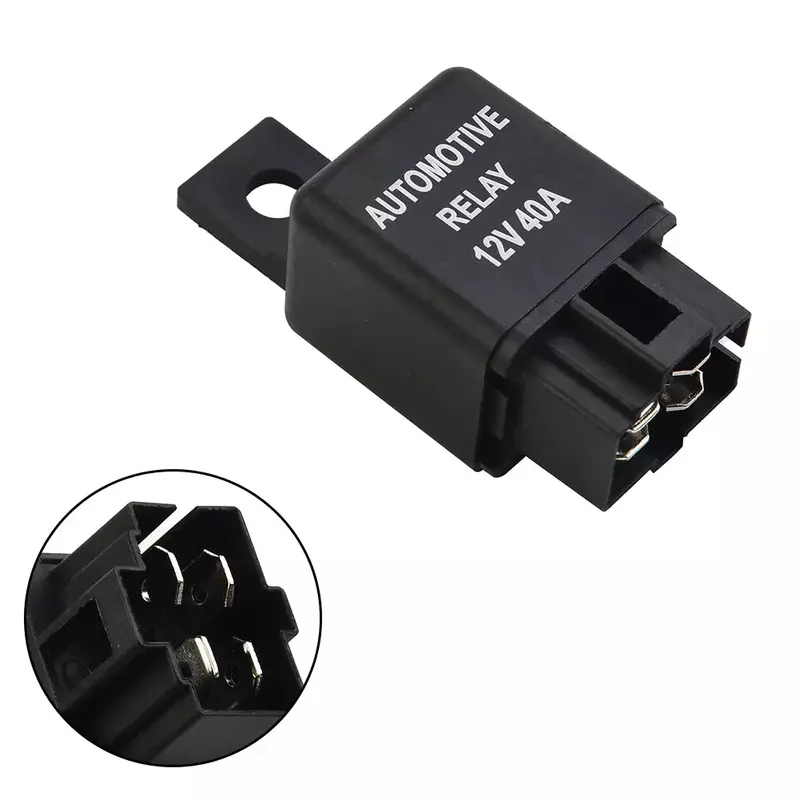 Replacement Car Relay For fog lights For stereo Part 1pcs DC 12V 40A Automotive 4-Pin SPST Accessory High Quality