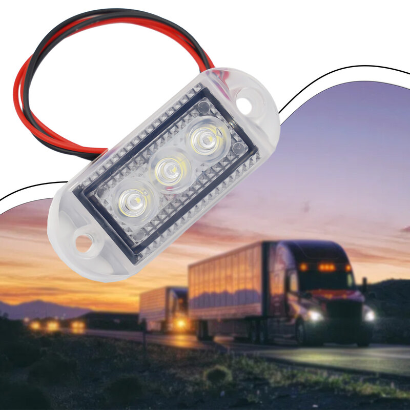 LEDインジケータライト,ユニバーサルサイドマーカーライト,環境にやさしい,pc,トラック,トレーラー,バン,12v,24v