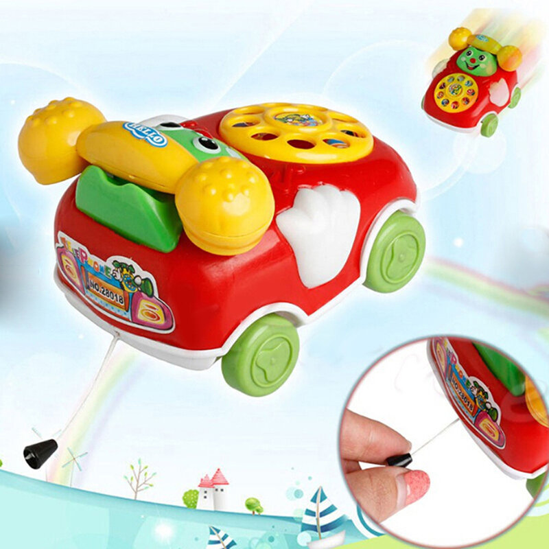 1Pc giocattoli per bambini musica cartone animato telefono educativo sviluppo giocattolo per bambini regalo