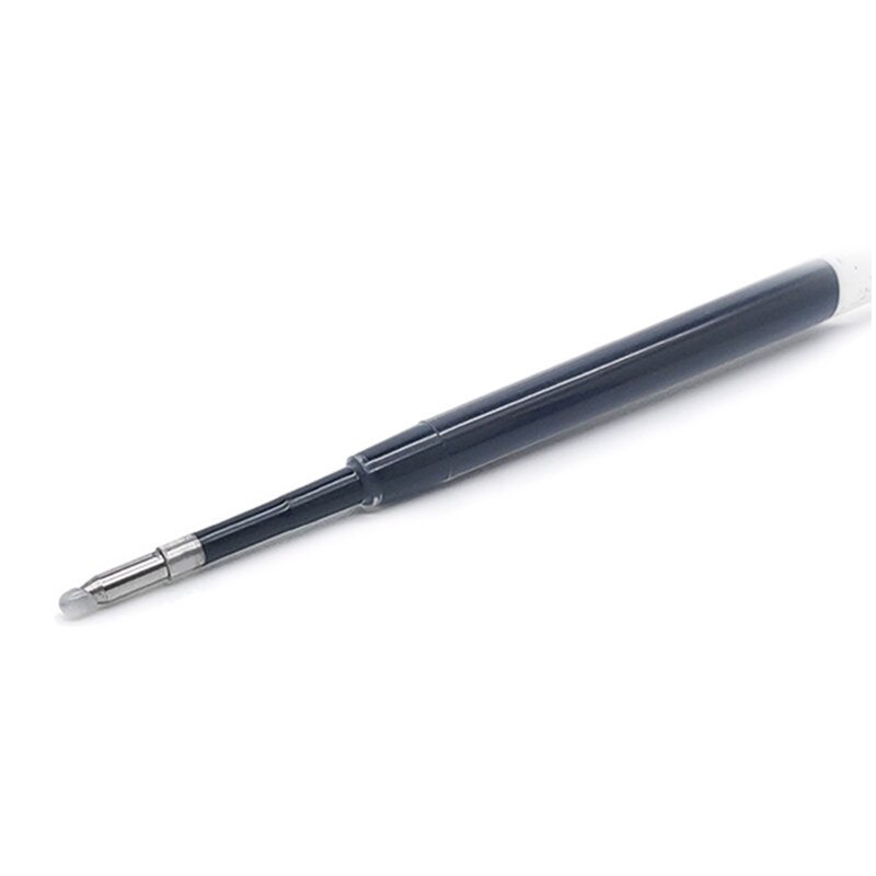 Recharges stylos Gel bleu pour stylo rétractable, séchage rapide, pointe 0.5mm/0.7mm, 10 pièces