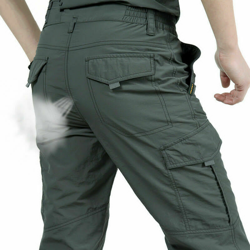Pantaloni Cargo da lavoro tattici da uomo Combat Quick Dry arrampicata leggera all'aperto