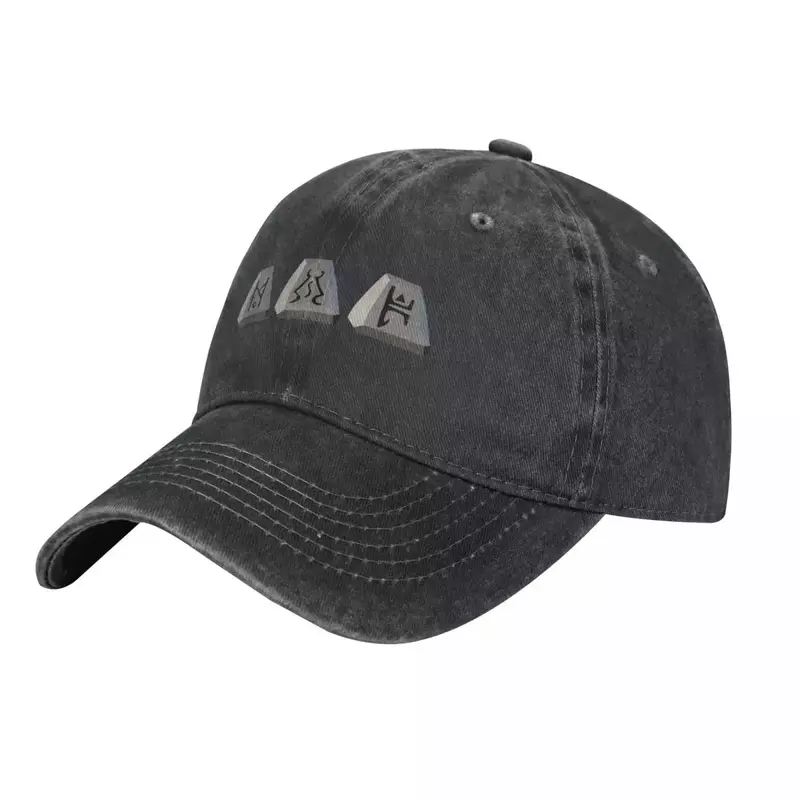 Enigma zbroja-słowo runo-pozioma kapelusz kowbojski duża czapka luksusowa czapka termiczna damska Golf męska