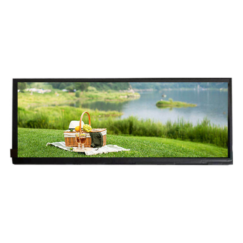 Pantalla LCD TFT de 12,3 pulgadas, AV123Z7M-N12-58P1, 1920x720, luz solar, legible, RGB, Vertical, alto brillo, vista completa para automoción