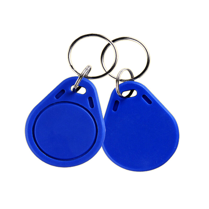 10PCS 13.56Mhz RFID UID Token Copy Keykobs Changeable Attendance Management UID Clone Keychain Tag For Mif 1k S50 Writable