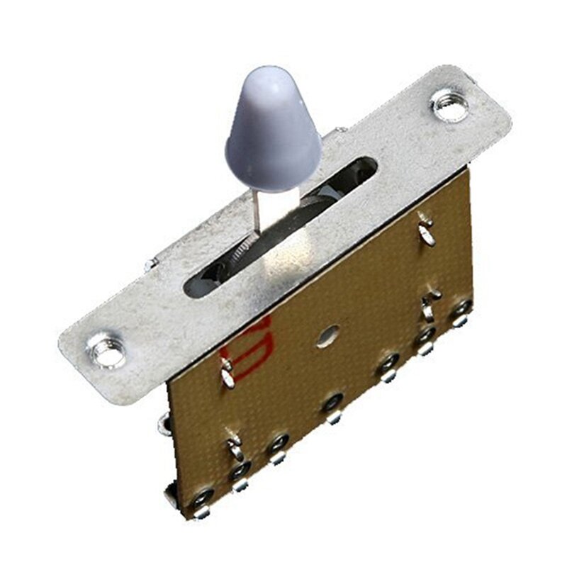 Interruptor Selector de Pickup de 5 piezas y 5 vías, recambio para guardabarros Tele Strat