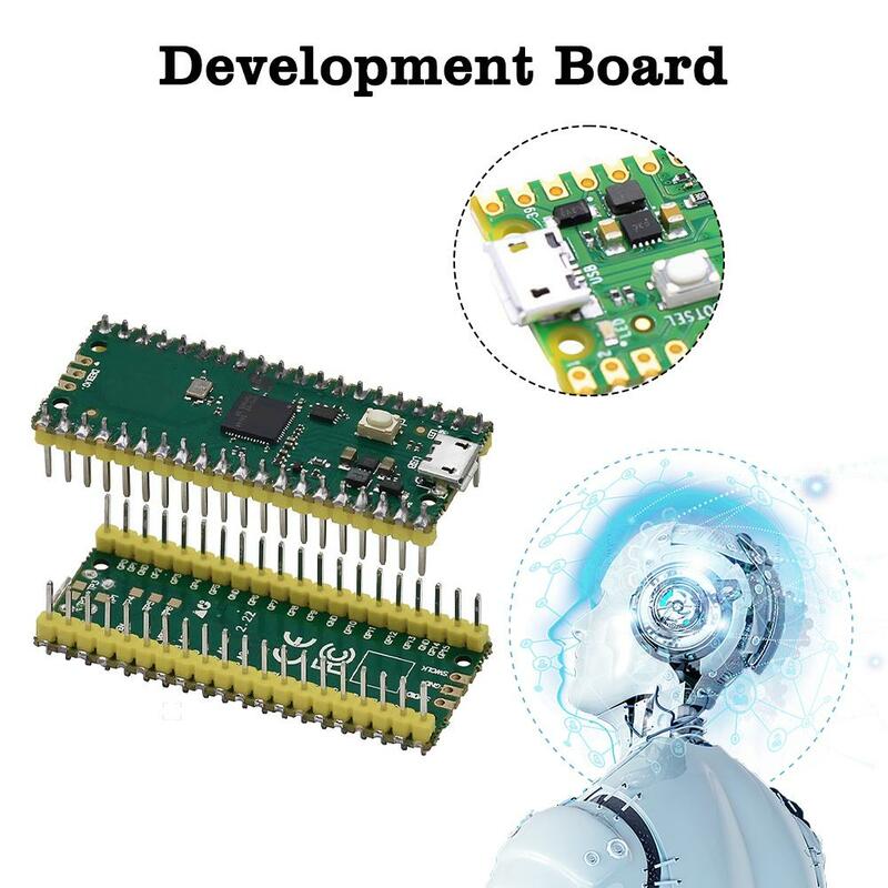 Raspberry Pi ARM용 피코 보드 듀얼 코어 개발 보드, 저전력 마이크로 컴퓨터용, 고성능 Cortex-M0 + Proc M0W4, RP2040