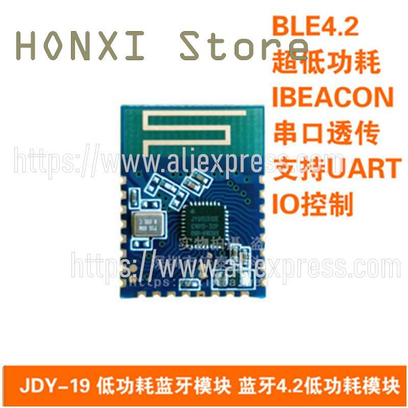 1 pz JDY-19 del modulo bluetooth a bassissimo consumo energetico bluetooth 4.2 seriale passante a bassa potenza BLE IBEACON