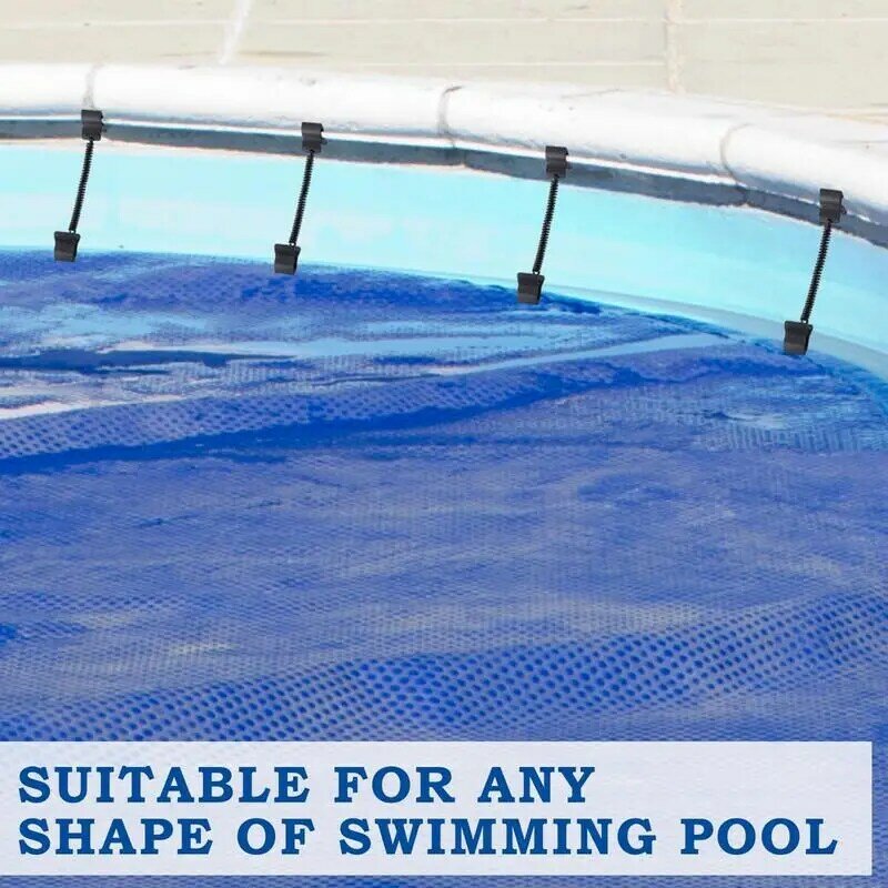 Pinzas multiusos para cubierta de piscina, abrazaderas de sujeción para piscina, pinzas móviles para tela de sombra, accesorios