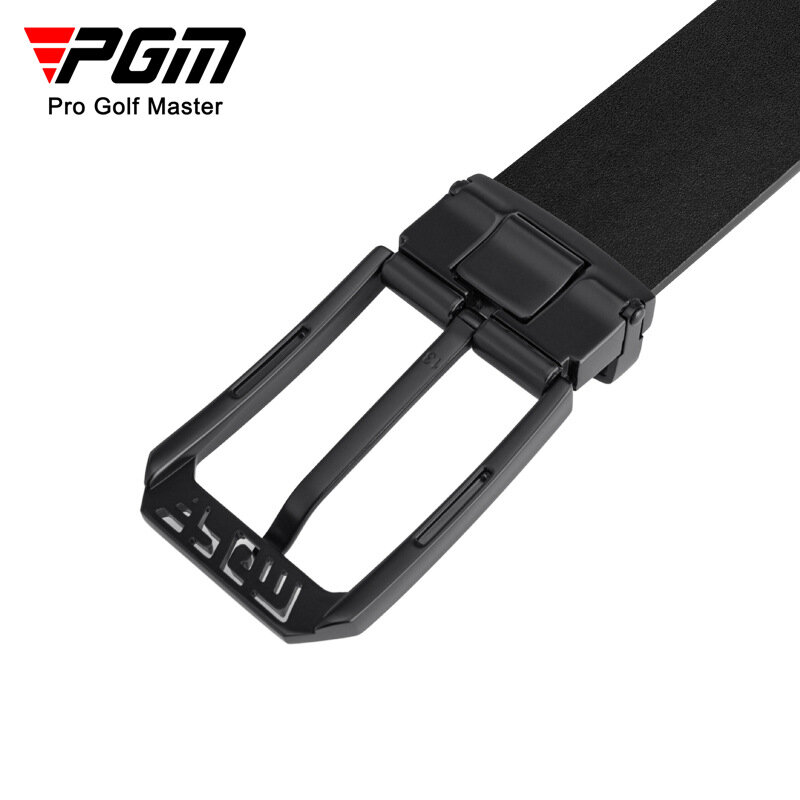 PGM-حزام مشبك معدني للجولف للرجال ، طبقة الرأس ، جلد البقر ، الرياضة ، لوازم الغولف