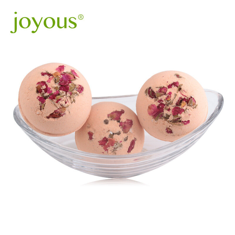 Joyous Rose Bubble Bath Ball Essential Oil Bubble Bath Ball moisturizes skin